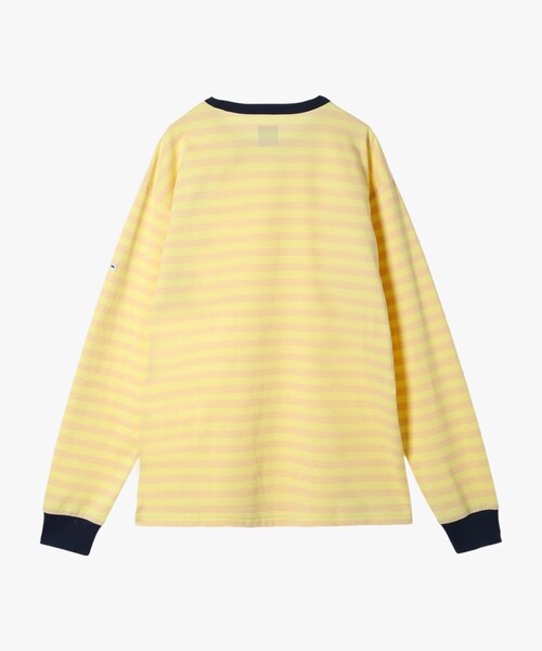 agnes b.（アニエスベー）の「agnes b. × HH L/S Marine Border Tee（Tシャツ/カットソー・レディース・イエロー系その他・MEDIUM/LARGE/X-LARGE/SMALL）」の2枚目の写真