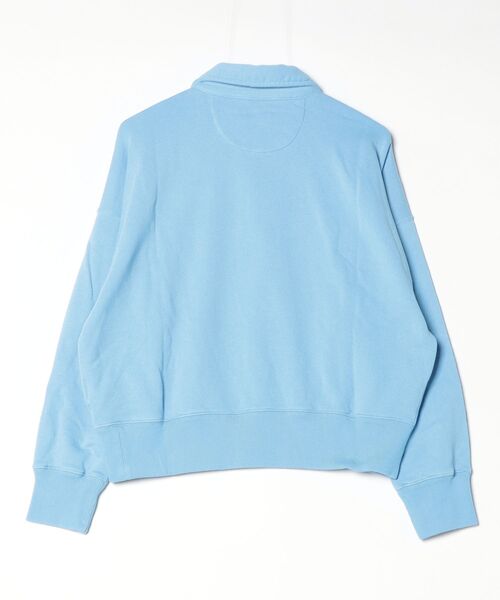 POLO RALPH LAUREN(ポロ ラルフ ローレン)の「ライトウェイト フリース クォータージップ(その他トップス・レディース・ブルー・M)」の2枚目の写真