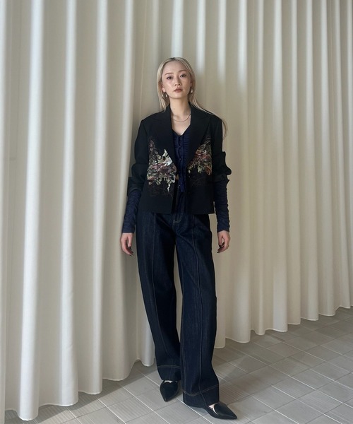 2WAY GATHER CUT TOP（Tシャツ/カットソー）｜Ameri（アメリ）の