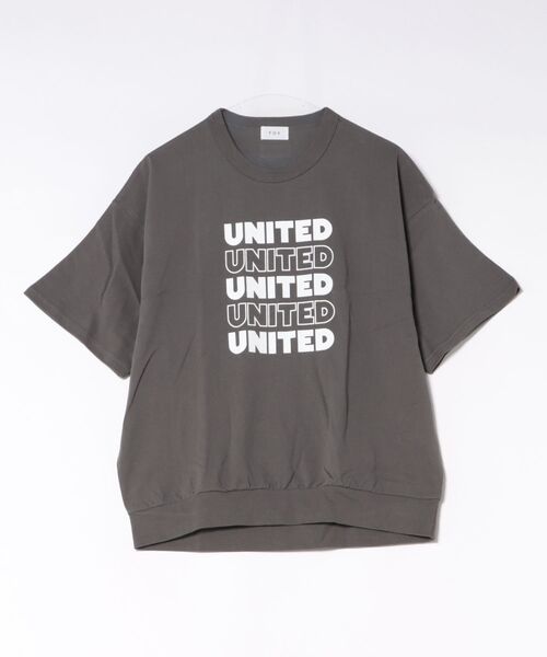 FOV（フォブ）の「FOV/フォブ UNITED プルオーバー（Tシャツ/カットソー・レディース・ベージュ系その他/チャコールグレー・F）」の2枚目の写真