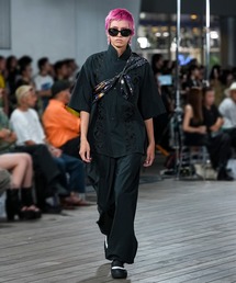 SEERSUCKER EMBROIDERY SHIRT