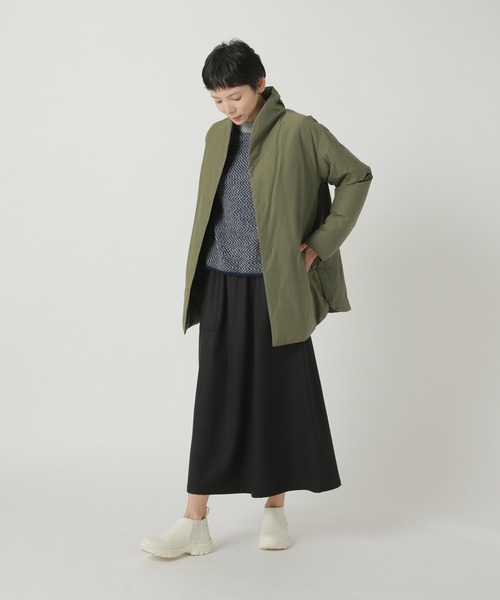 Plantation(プランテーション)の「ウールフラノストレッチ / スカート / S(スカート・レディース・ブラック/ベージュ・M size)」の11枚目の写真