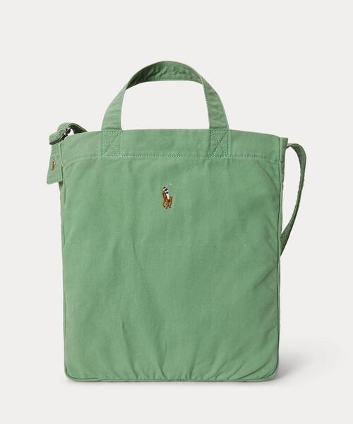 キャンバス ショッパー トート（トートバッグ）｜POLO RALPH LAUREN