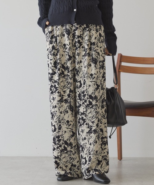 AMERICAN HOLIC(アメリカンホリック)の「【イージーケア】アソート柄パンツ(その他パンツ・レディース・ネイビー/ブラック/アイボリー/ブラウン・L/M)」の18枚目の写真