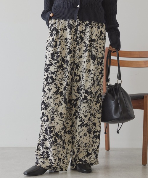 AMERICAN HOLIC(アメリカンホリック)の「【イージーケア】アソート柄パンツ(その他パンツ・レディース・ネイビー/ブラック/アイボリー/ブラウン・L/M)」の19枚目の写真