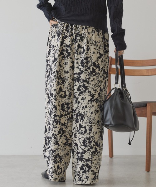 AMERICAN HOLIC(アメリカンホリック)の「【イージーケア】アソート柄パンツ(その他パンツ・レディース・ネイビー/ブラック/アイボリー/ブラウン・L/M)」の21枚目の写真