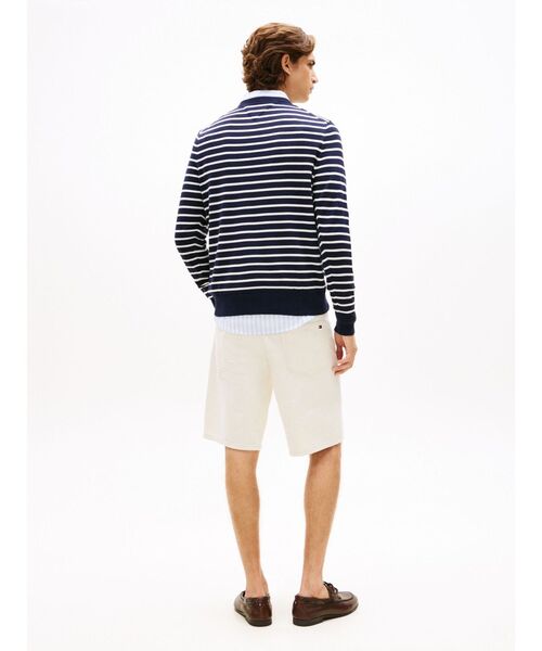 TOMMY HILFIGER(トミーヒルフィガー)の「ESSENTIAL SSNL COTTON CREW NECK(ニット/セーター・メンズ・ネイビー・LARGE/SMALL/MEDIUM/X-LARGE)」の4枚目の写真