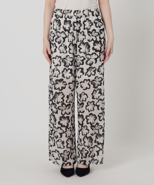 VERMEIL par iena（ヴェルメイユパーイエナ）の「Shadow Bloom パンツ（その他パンツ・レディース・その他2・38/36）」の9枚目の写真