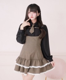 Pal elfy（パルエルフィー）の「ネクタイ付きキャミワンピース（ワンピース）」