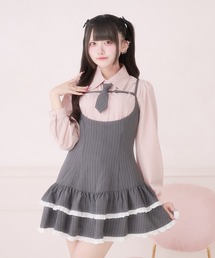 Pal elfy（パルエルフィー）の「ネクタイ付きキャミワンピース（ワンピース）」