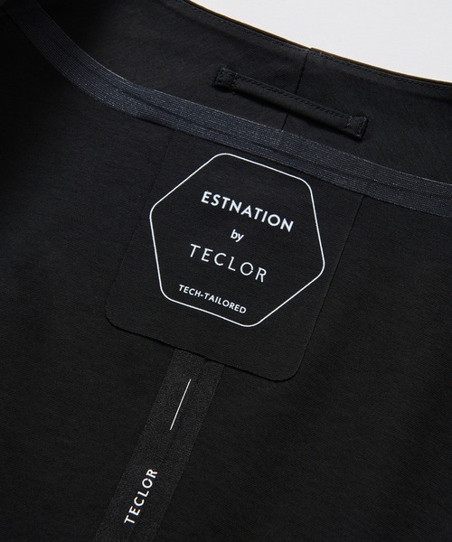 ESTNATION(エストネーション)の「ESTNATION / ノーカラージャケット<TECLOR>(テーラードジャケット・メンズ・ブラック・X-LARGE/LARGE/MEDIUM)」の6枚目の写真