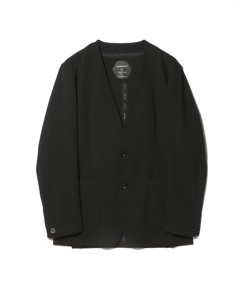 ESTNATION(エストネーション)の「ESTNATION / ノーカラージャケット<TECLOR>(テーラードジャケット・メンズ・ブラック・X-LARGE/LARGE/MEDIUM)」の8枚目の写真