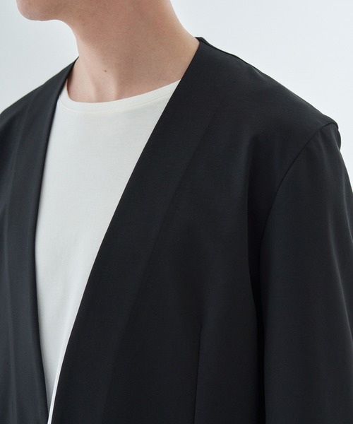 ESTNATION(エストネーション)の「ESTNATION / ノーカラージャケット<TECLOR>(テーラードジャケット・メンズ・ブラック・X-LARGE/LARGE/MEDIUM)」の18枚目の写真