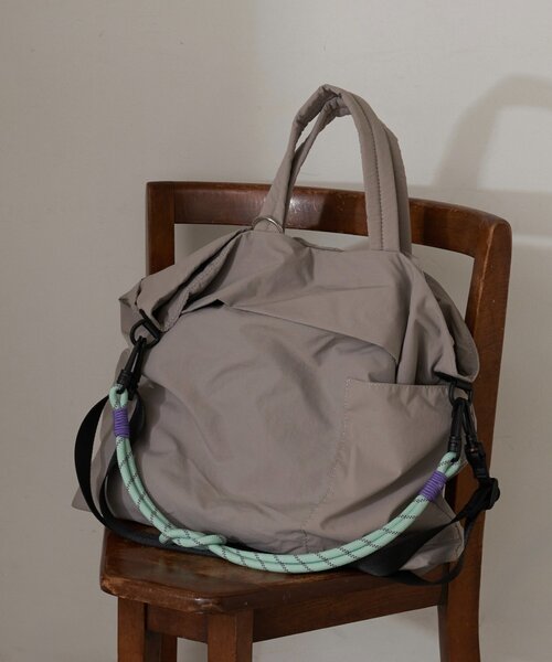 CIAOPANIC TYPY（チャオパニックティピー）の「: 3WAY撥水ナイロンショルダーBAG（ショルダーバッグ・レディース・グレー/ブラック/カーキ・ONE SIZE）」の3枚目の写真