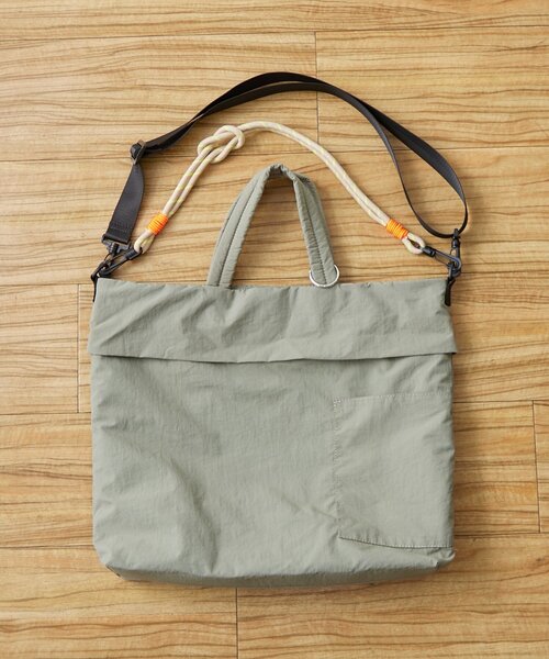 CIAOPANIC TYPY（チャオパニックティピー）の「: 3WAY撥水ナイロンショルダーBAG（ショルダーバッグ・レディース・グレー/ブラック/カーキ・ONE SIZE）」の15枚目の写真