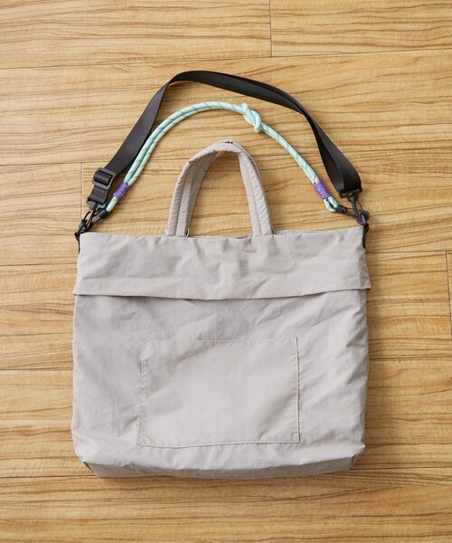 CIAOPANIC TYPY（チャオパニックティピー）の「: 3WAY撥水ナイロンショルダーBAG（ショルダーバッグ・レディース・グレー/ブラック/カーキ・ONE SIZE）」の16枚目の写真
