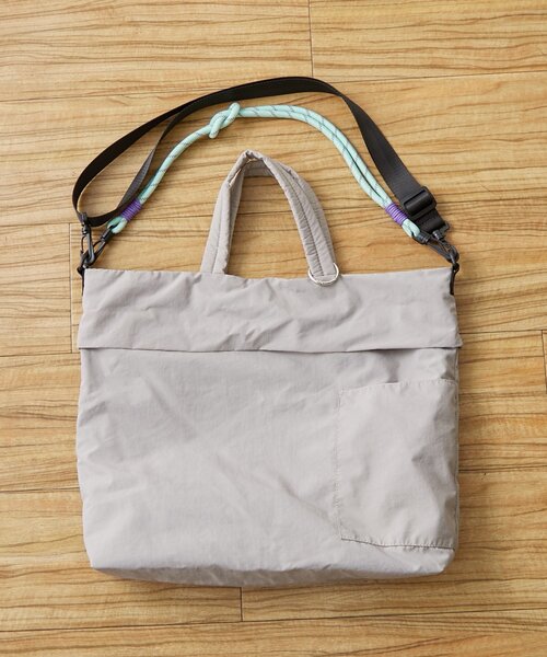 CIAOPANIC TYPY（チャオパニックティピー）の「: 3WAY撥水ナイロンショルダーBAG（ショルダーバッグ・レディース・グレー/ブラック/カーキ・ONE SIZE）」の18枚目の写真