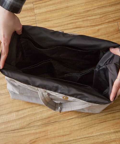 CIAOPANIC TYPY（チャオパニックティピー）の「: 3WAY撥水ナイロンショルダーBAG（ショルダーバッグ・レディース・グレー/ブラック/カーキ・ONE SIZE）」の21枚目の写真