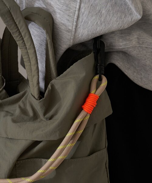 CIAOPANIC TYPY（チャオパニックティピー）の「: 3WAY撥水ナイロンショルダーBAG（ショルダーバッグ・レディース・グレー/ブラック/カーキ・ONE SIZE）」の5枚目の写真