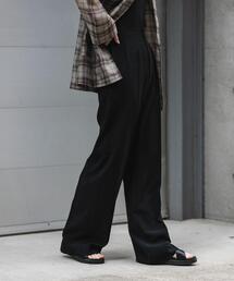 SENSE OF PLACE by URBAN RESEARCH | 『一部WEB限定』『UR TECH DRYLUXE』リネンライクワイドパンツ(その他パンツ)