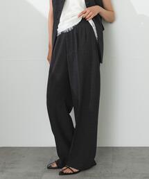 『UR TECH DRYLUXE』リネンライクワイドパンツ