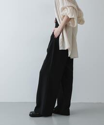 SENSE OF PLACE by URBAN RESEARCH | 『一部WEB限定』『UR TECH DRYLUXE』リネンライクワイドパンツ(その他パンツ)