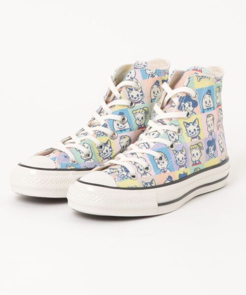 CONVERSE(コンバース)の「CONVERSE コンバース AS AGED PT HI / OSAMU GOODS オールスター エイジド PT HI / オサムグッズ 31317110 MULTI(スニーカー・メンズ・マルチ・5h/4h/6h/10h/9h/8h/11h/7h/7/5/9/8/4/3h)」の1枚目の写真