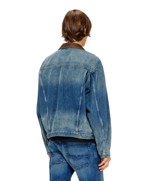DIESEL（ディーゼル）の「メンズ デニムジャケット D-DENVER-S1（デニムジャケット・メンズ・インディゴブルー・X-LARGE/SMALL/MEDIUM/LARGE）」の9枚目の写真