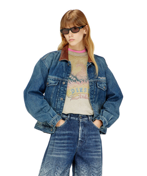 DIESEL（ディーゼル）の「メンズ デニムジャケット D-DENVER-S1（デニムジャケット・メンズ・インディゴブルー・X-LARGE/SMALL/MEDIUM/LARGE）」の10枚目の写真
