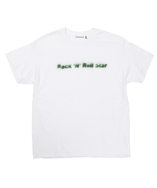 cotton pan(コットンパン)の「【BILLY'S EXCLUSIVE】ROCK N ROLL STAR SS TEE TCD-CP002(Tシャツ/カットソー・メンズ・ホワイト・X-LARGE/LARGE/MEDIUM)」の1枚目の写真