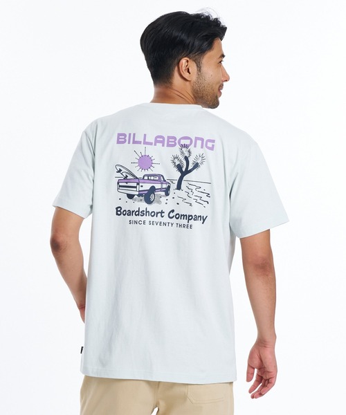 BILLABONG(ビラボン)の「BILLABONG メンズ R STYLE Tシャツ 【2026年春夏モデル】(Tシャツ/カットソー・メンズ・ホワイト/ラベンダー/ブルー系その他・MEDIUM/LARGE/X-LARGE)」の1枚目の写真