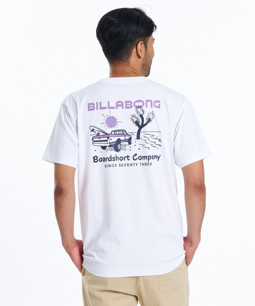 BILLABONG(ビラボン)の「BILLABONG メンズ R STYLE Tシャツ 【2026年春夏モデル】(Tシャツ/カットソー・メンズ・ホワイト/ラベンダー/ブルー系その他・MEDIUM/LARGE/X-LARGE)」の2枚目の写真