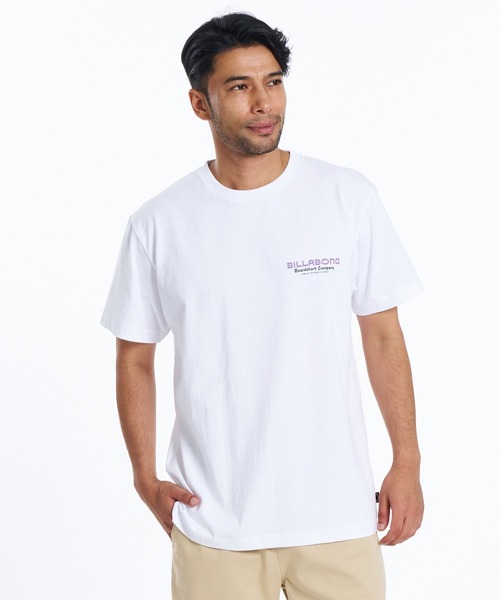 BILLABONG(ビラボン)の「BILLABONG メンズ R STYLE Tシャツ 【2026年春夏モデル】(Tシャツ/カットソー・メンズ・ホワイト/ラベンダー/ブルー系その他・MEDIUM/LARGE/X-LARGE)」の4枚目の写真