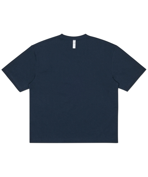 NOMANUAL(NOMANUAL)の「NM CROP T-SHIRT - DARK NAVY(Tシャツ/カットソー・レディース・その他・SMALL/MEDIUM/LARGE/X-LARGE)」の3枚目の写真
