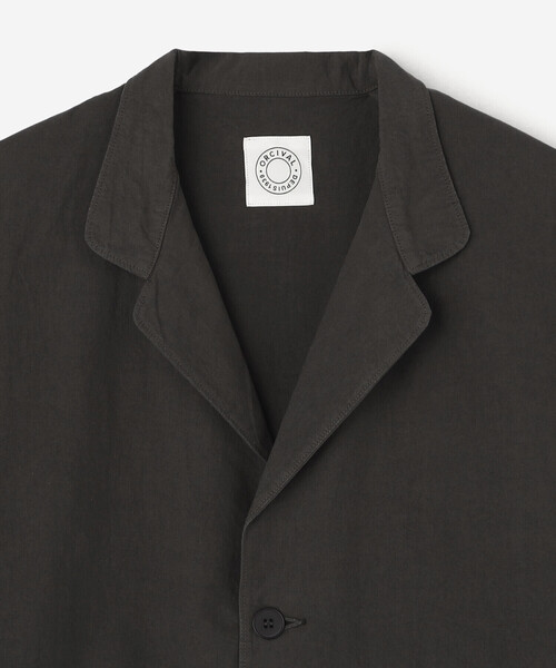 ORCIVAL(オーシバル)の「ORCIVAL | ガーメントダイ コットン ノッチドラペルジャケット MEN(テーラードジャケット・メンズ・ブラック系その他/ベージュ系その他・5/4)」の12枚目の写真