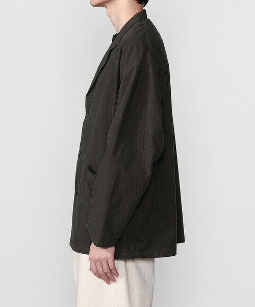 ORCIVAL(オーシバル)の「ORCIVAL | ガーメントダイ コットン ノッチドラペルジャケット MEN(テーラードジャケット・メンズ・ブラック系その他/ベージュ系その他・5/4)」の8枚目の写真