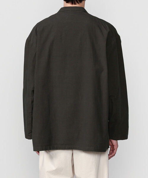 ORCIVAL(オーシバル)の「ORCIVAL | ガーメントダイ コットン ノッチドラペルジャケット MEN(テーラードジャケット・メンズ・ブラック系その他/ベージュ系その他・5/4)」の9枚目の写真