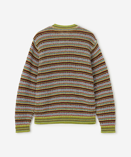 Coohem(コーヘン)の「COOHEM | 〈別注〉 マルチボーダーニット MEN(ニット/セーター・メンズ・レッド系その他/グリーン系その他・M/L)」の7枚目の写真