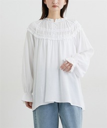 nissen | 前後2WAY求心柄ブラウス(シャツ/ブラウス)