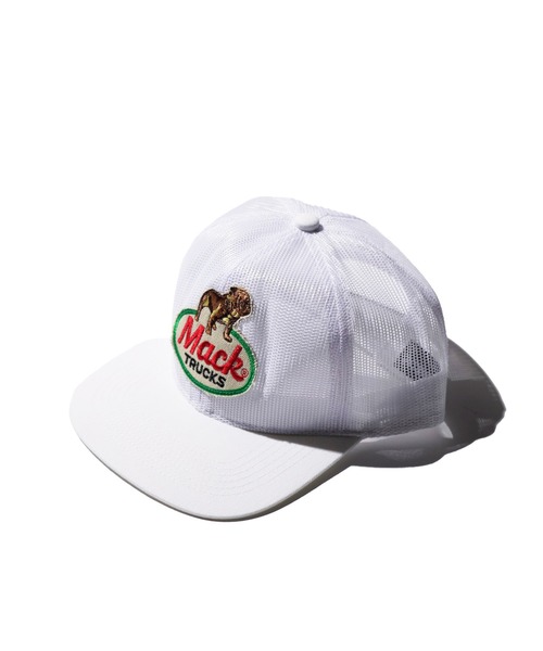 C.E.L.STORE（セルストア）の「MACK TRUCKS / マック トラックス FULL MESH 6PANEL CAP フルメッシュ 6パネル トラッカーキャップ（キャップ・メンズ・ブラック/ホワイト/ブラウン/ネイビー・FREE）」の9枚目の写真