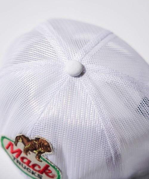 C.E.L.STORE（セルストア）の「MACK TRUCKS / マック トラックス FULL MESH 6PANEL CAP フルメッシュ 6パネル トラッカーキャップ（キャップ・メンズ・ブラック/ホワイト/ブラウン/ネイビー・FREE）」の12枚目の写真