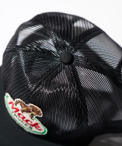 C.E.L.STORE（セルストア）の「MACK TRUCKS / マック トラックス FULL MESH 6PANEL CAP フルメッシュ 6パネル トラッカーキャップ（キャップ・メンズ・ブラック/ホワイト/ブラウン/ネイビー・FREE）」の17枚目の写真