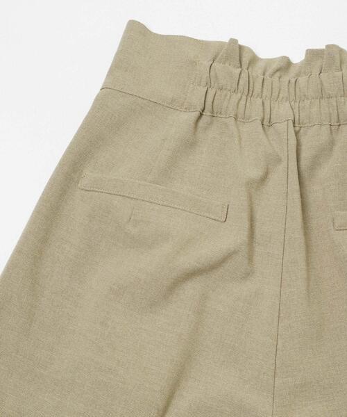 ITEMS URBANRESEARCH（アイテムズ アーバンリサーチ）の「アシメデザインベルトパンツ（その他パンツ・レディース・ベージュ/ブラウン・MEDIUM/SMALL）」の13枚目の写真