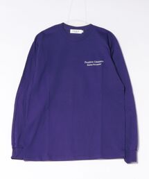 EMMA NOVEMBER　（エマノーヴェンバー）の「Embroidery ヘビーウェイト USAコットン L/S Ｔシャツ（Tシャツ/カットソー）」