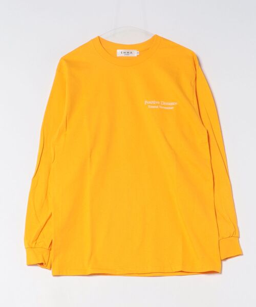 EMMA NOVEMBER (エマノーヴェンバー)の「Embroidery ヘビーウェイト USAコットン L/S Tシャツ(Tシャツ/カットソー・レディース・ダークグリーン/レッド/ピンク/パープル/イエロー/マルーン・2/3/1)」の4枚目の写真