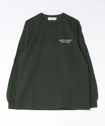 EMMA NOVEMBER　（エマノーヴェンバー）の「Embroidery ヘビーウェイト USAコットン L/S Ｔシャツ（Tシャツ/カットソー）」