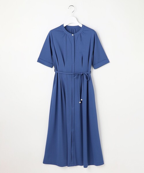 ANY SIS(エニィスィス)の「ジョーゼットジャージー ワンピース(ワンピース・レディース・ネイビー系/ネイビー系1/スカイブルー系・MEDIUM)」の13枚目の写真