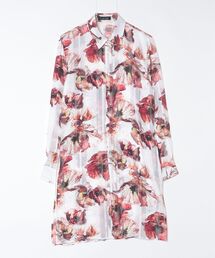 TORNADO MART | TORNADO MART∴バイブレーションフラワープリントロングシャツ(シャツ/ブラウス)