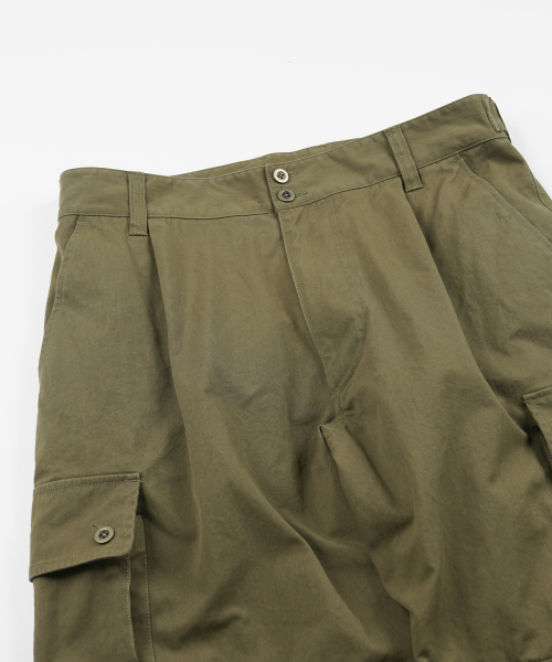 FRIZMWORKS(フリズムワークス)の「CN FRENCH ARMY M64 PANTS _ OLIVE(その他パンツ・メンズ・その他・SMALL/MEDIUM/LARGE/X-LARGE)」の4枚目の写真