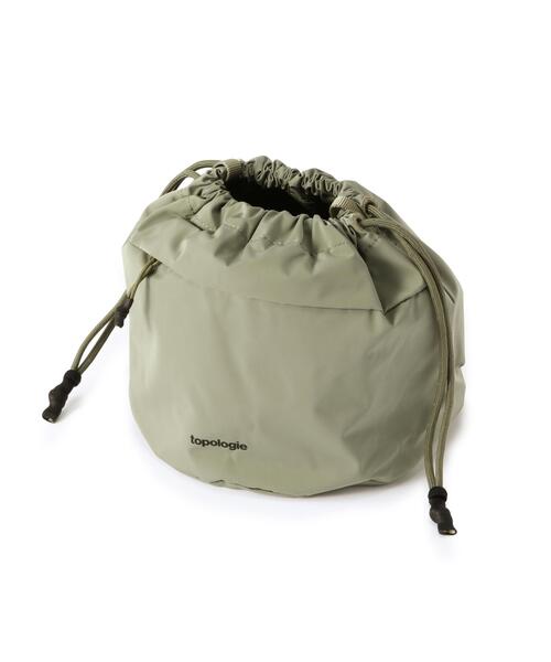 Topologie(トポロジー)の「Topologie/トポロジー Reversible Bucket リバーシブルバケット【バッグ単体】(ショルダーバッグ・メンズ・グレー/ブラック・F)」の14枚目の写真